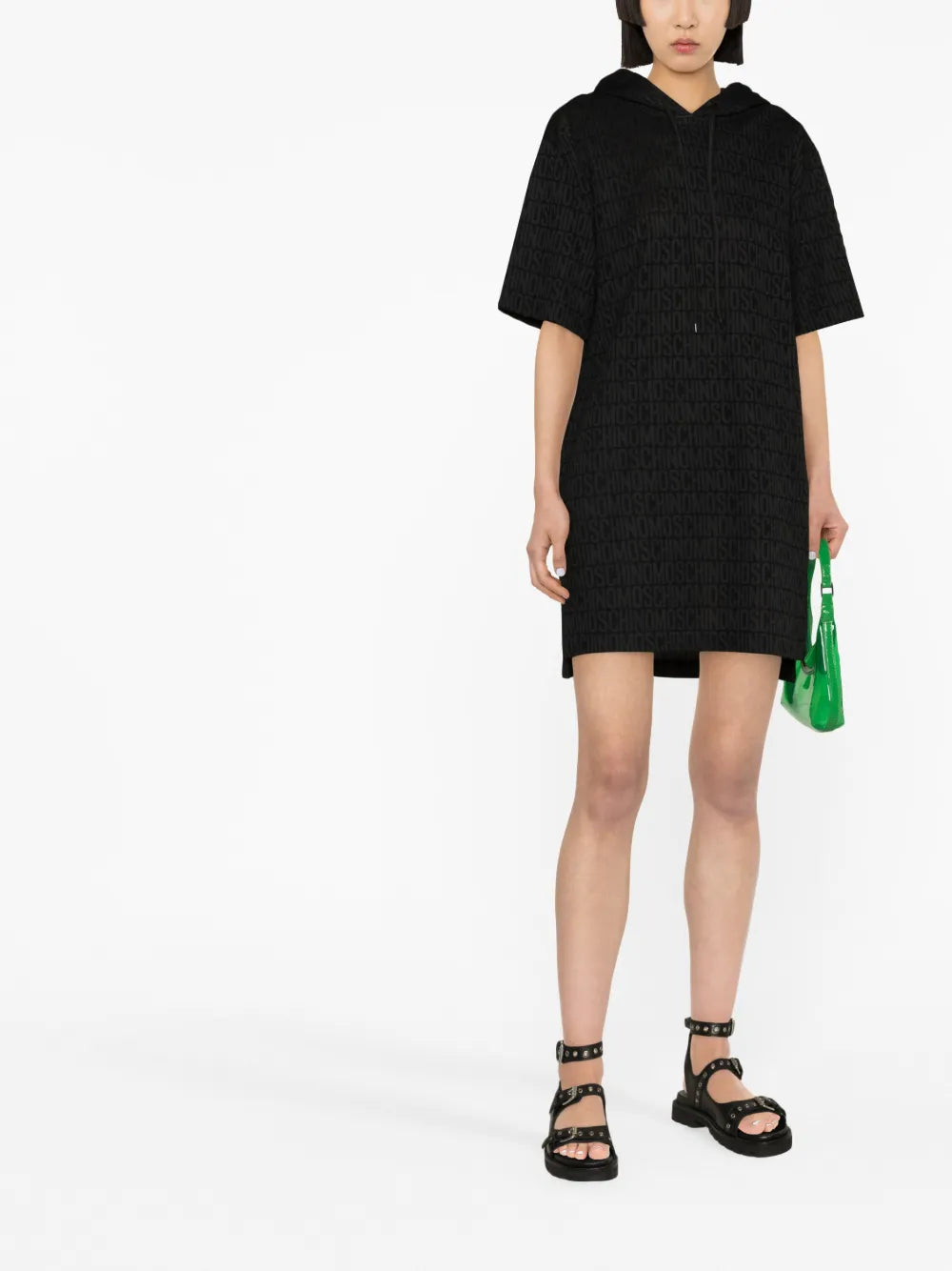 Logo-Print Mini Dress