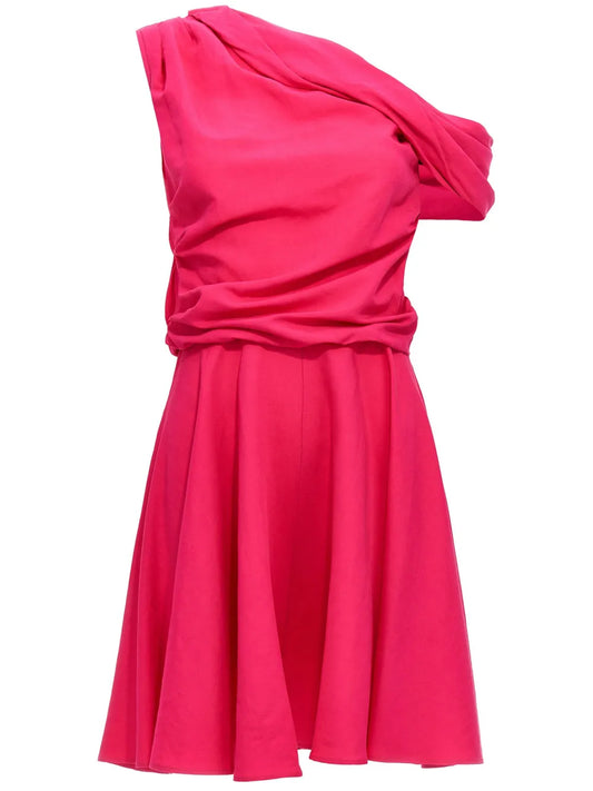 Draped Mini Dress