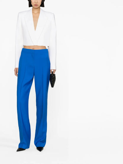 Low-Rise Tailored Trousers