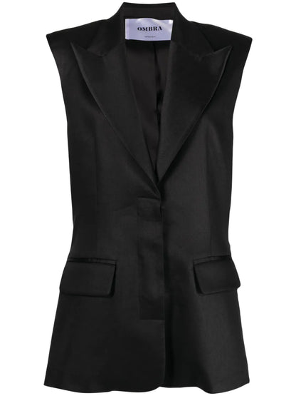 Single-Breasted Long Waistcoat