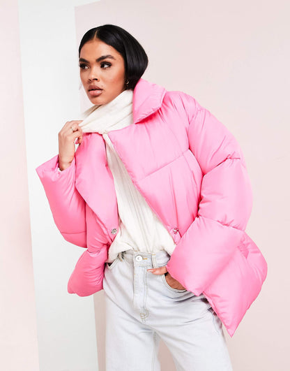 Wrap Puffer Coat