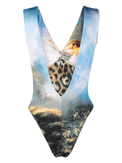 Reversible One-Piece Swimsuit