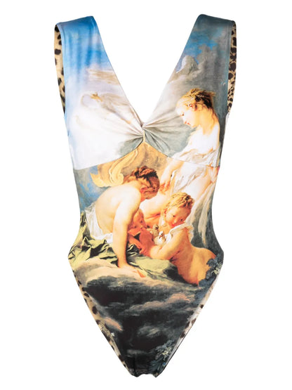 Reversible One-Piece Swimsuit