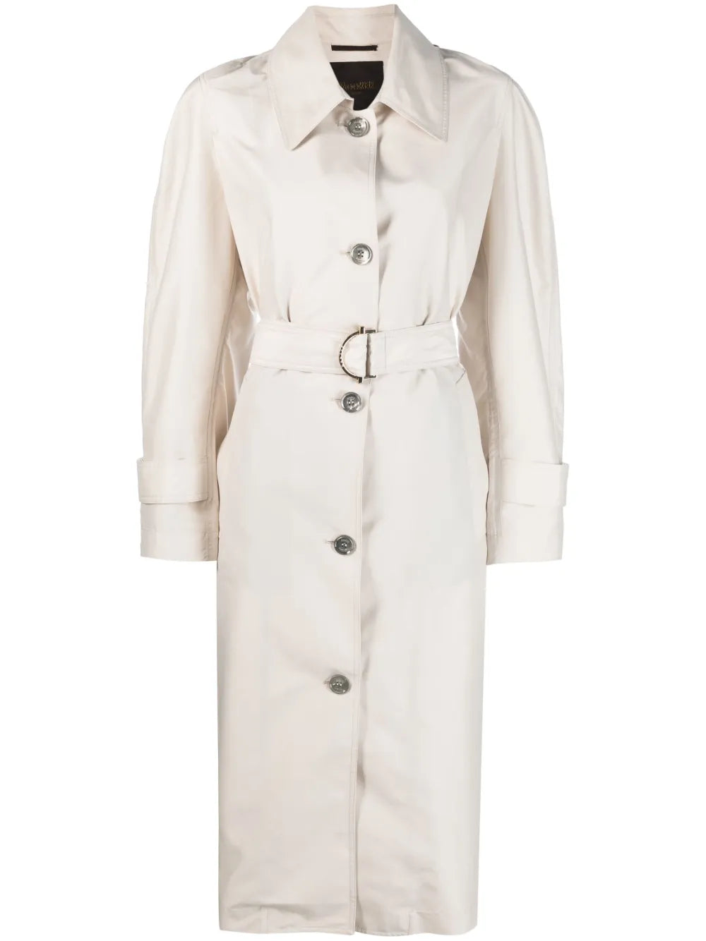 Belted Single-Breasted-Coat