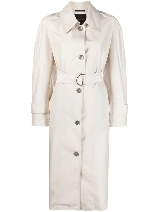 Belted Single-Breasted-Coat