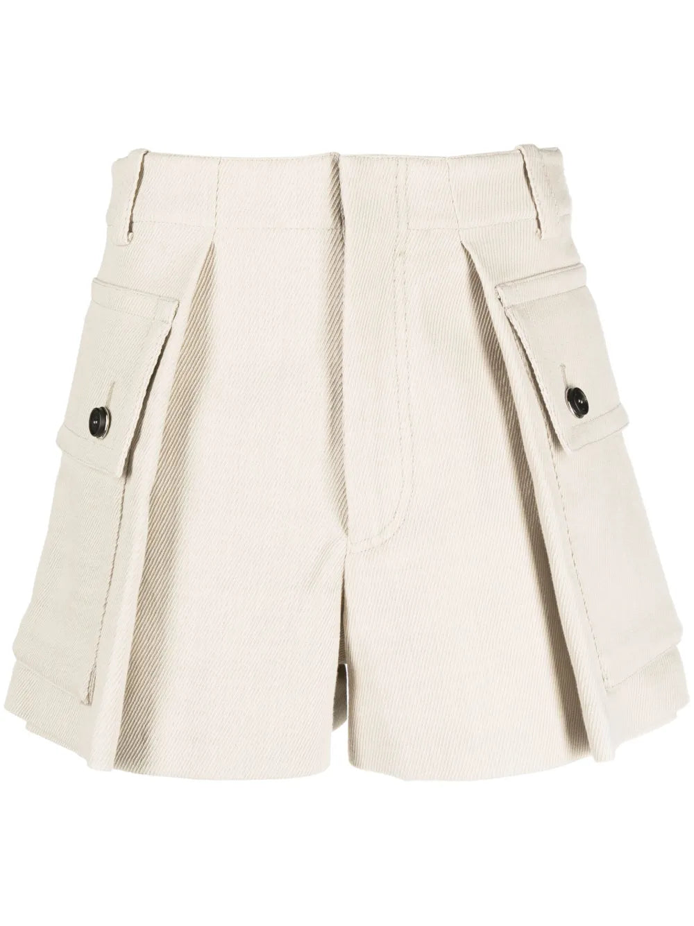 Pocket-Detail Tailored Shorts