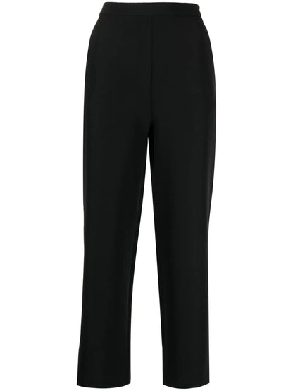 High-Waisted Cropped Trousers