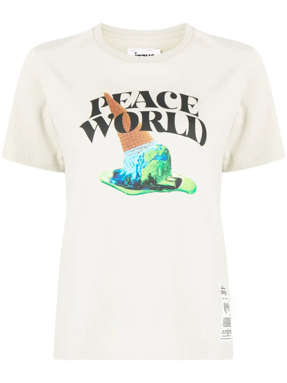 Slogan-Print Jersey T-Shirt
