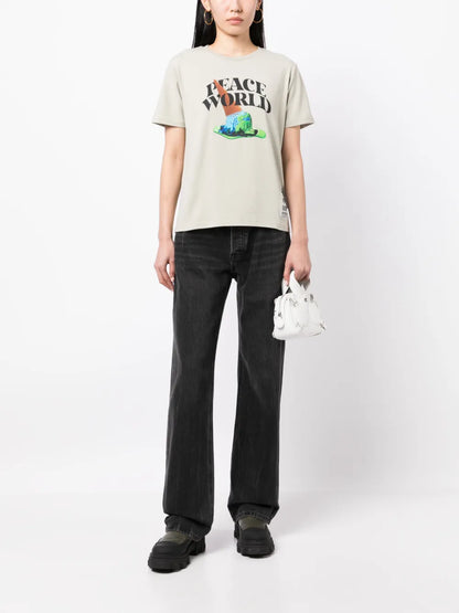 Slogan-Print Jersey T-Shirt
