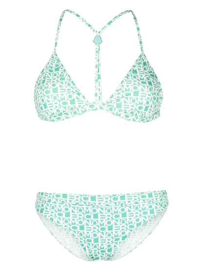 Logo-Print Bikini