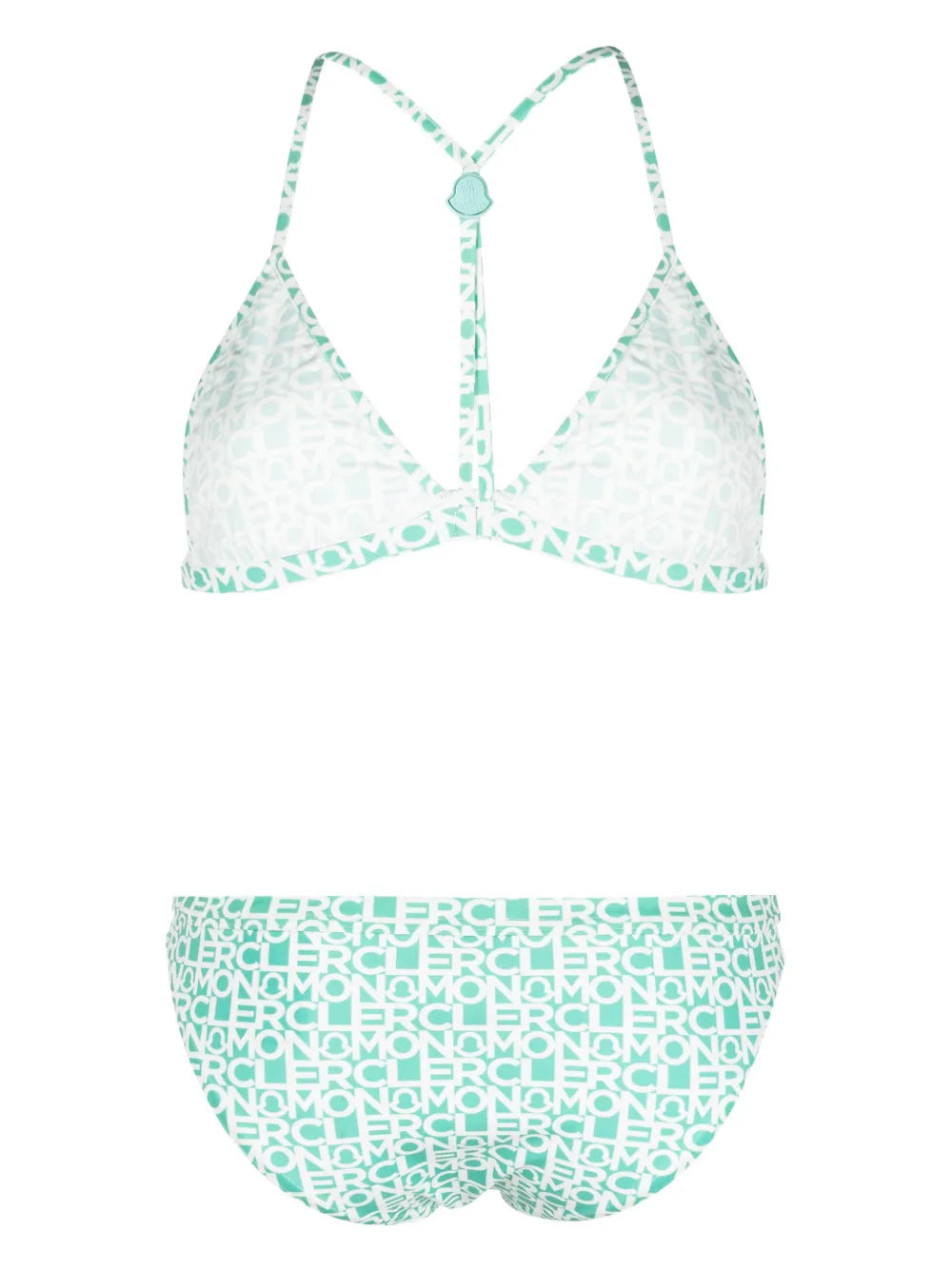 Logo-Print Bikini
