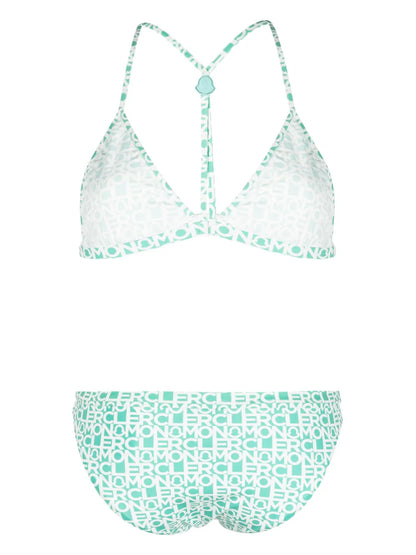 Logo-Print Bikini