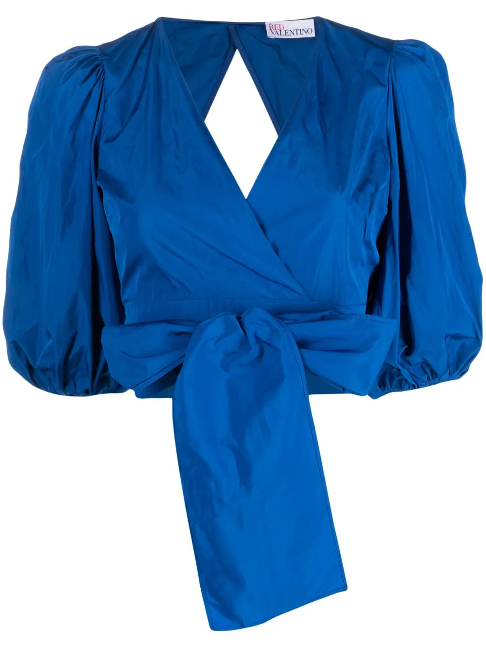 Wrap Design Cropped Top