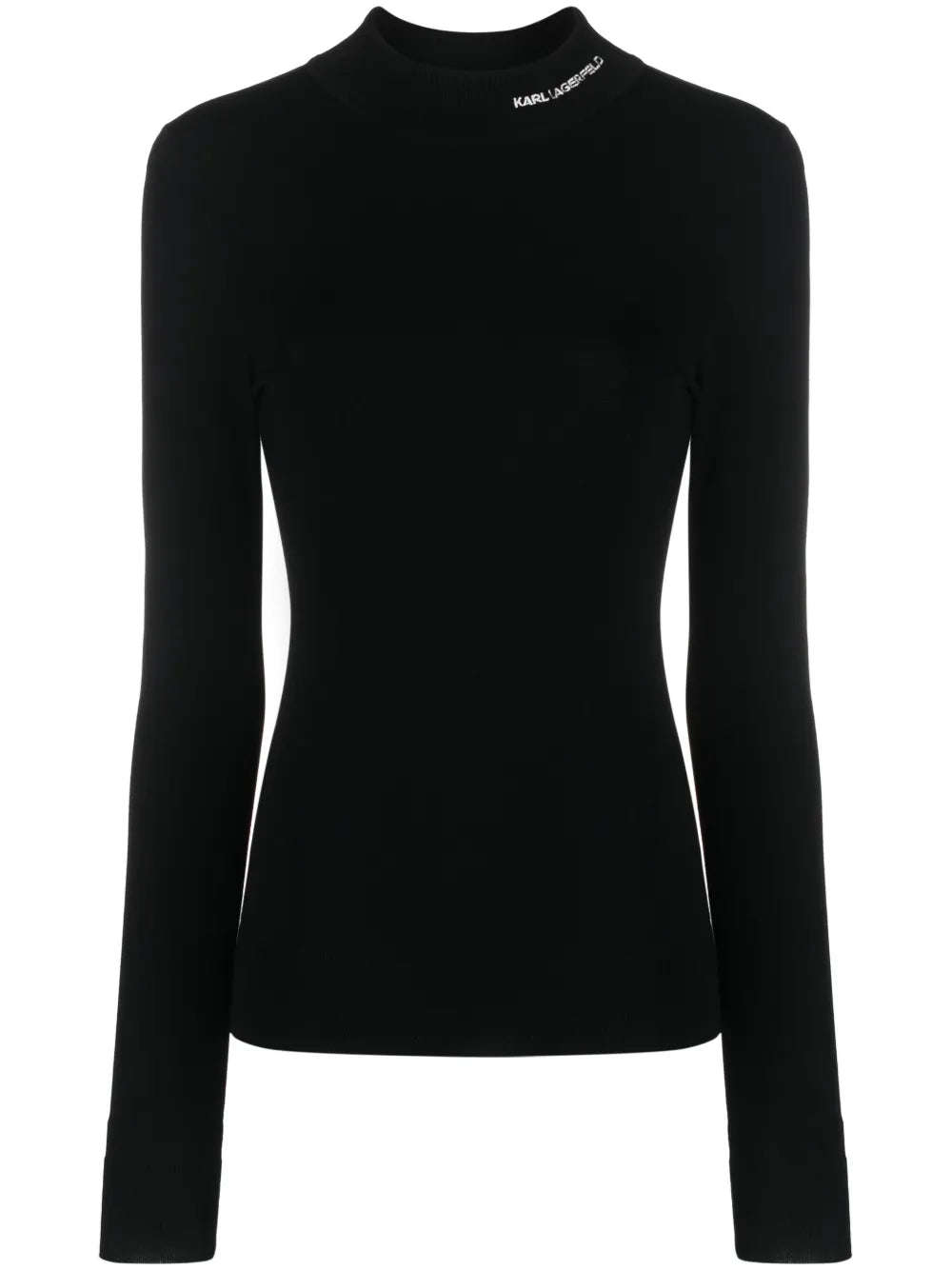 Logo-Embroidered Roll-Neck Jumper