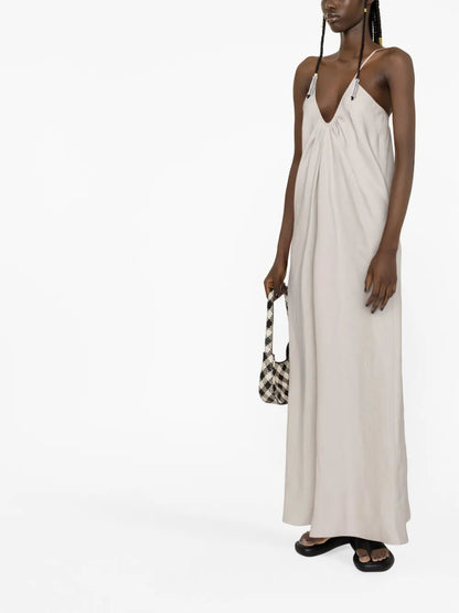 V-Neck Maxi Dress