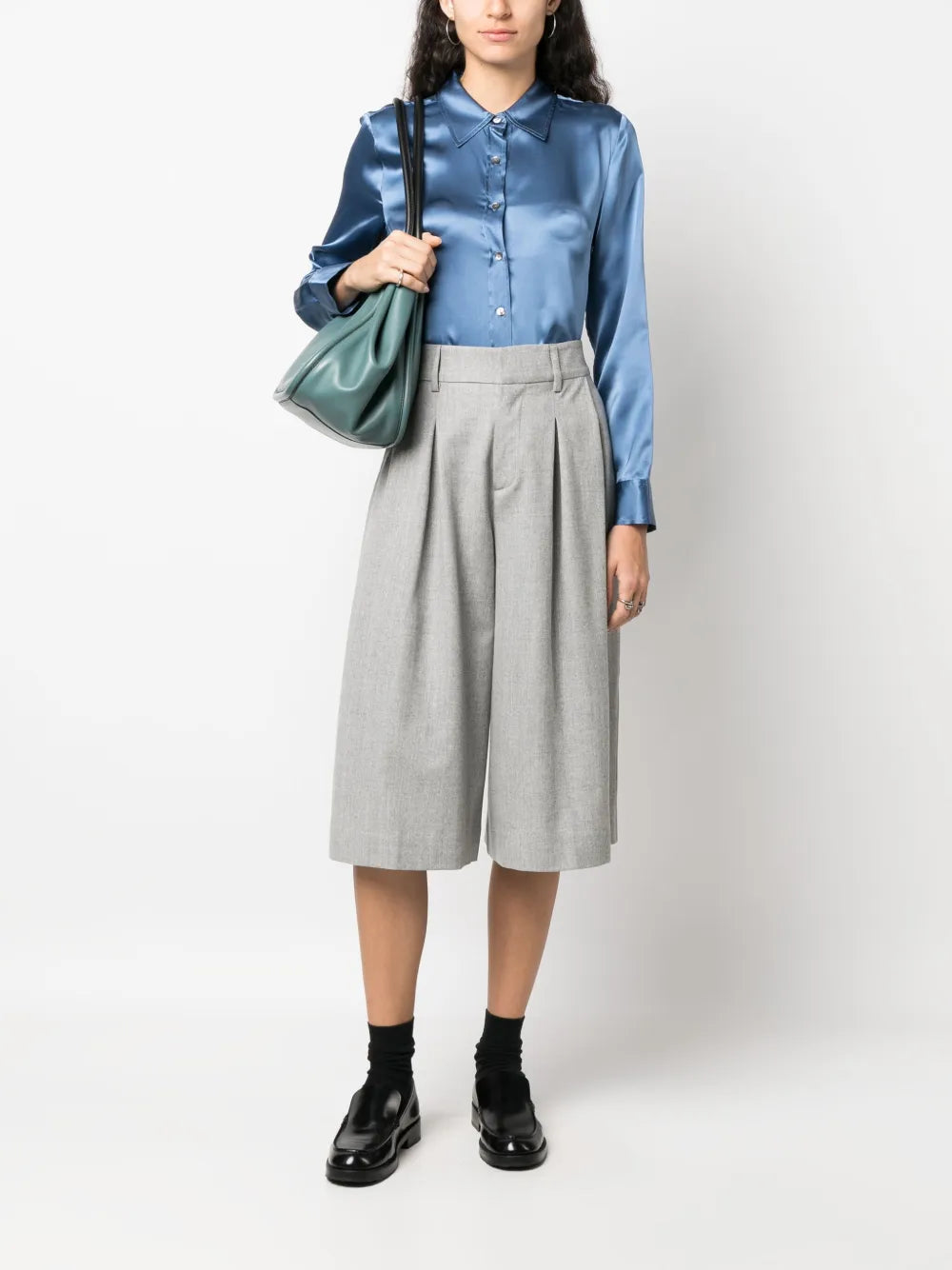 Lowell Wide-Leg Shorts