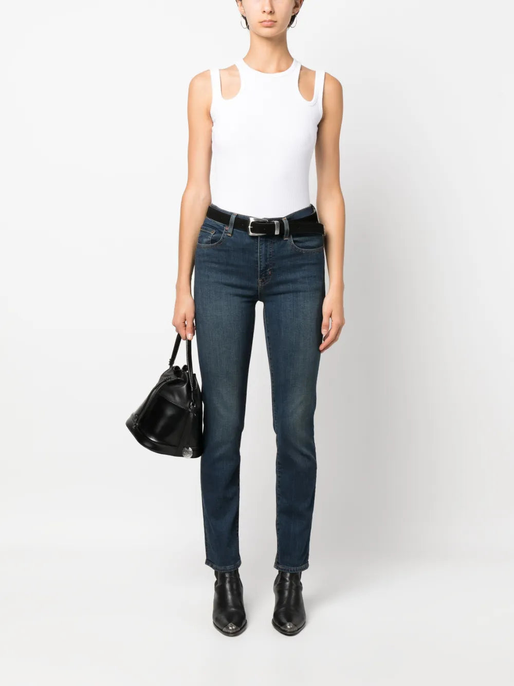 724 High-Rise Slim-Fit Jeans