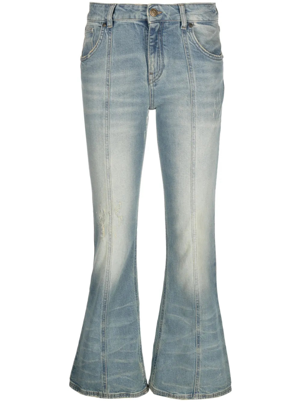 Cropped Flared Jeans