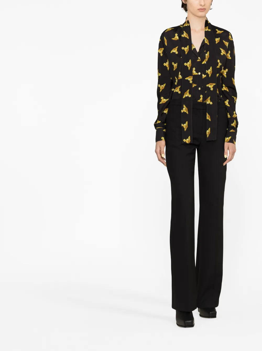All-Over Orb-Print Shirt