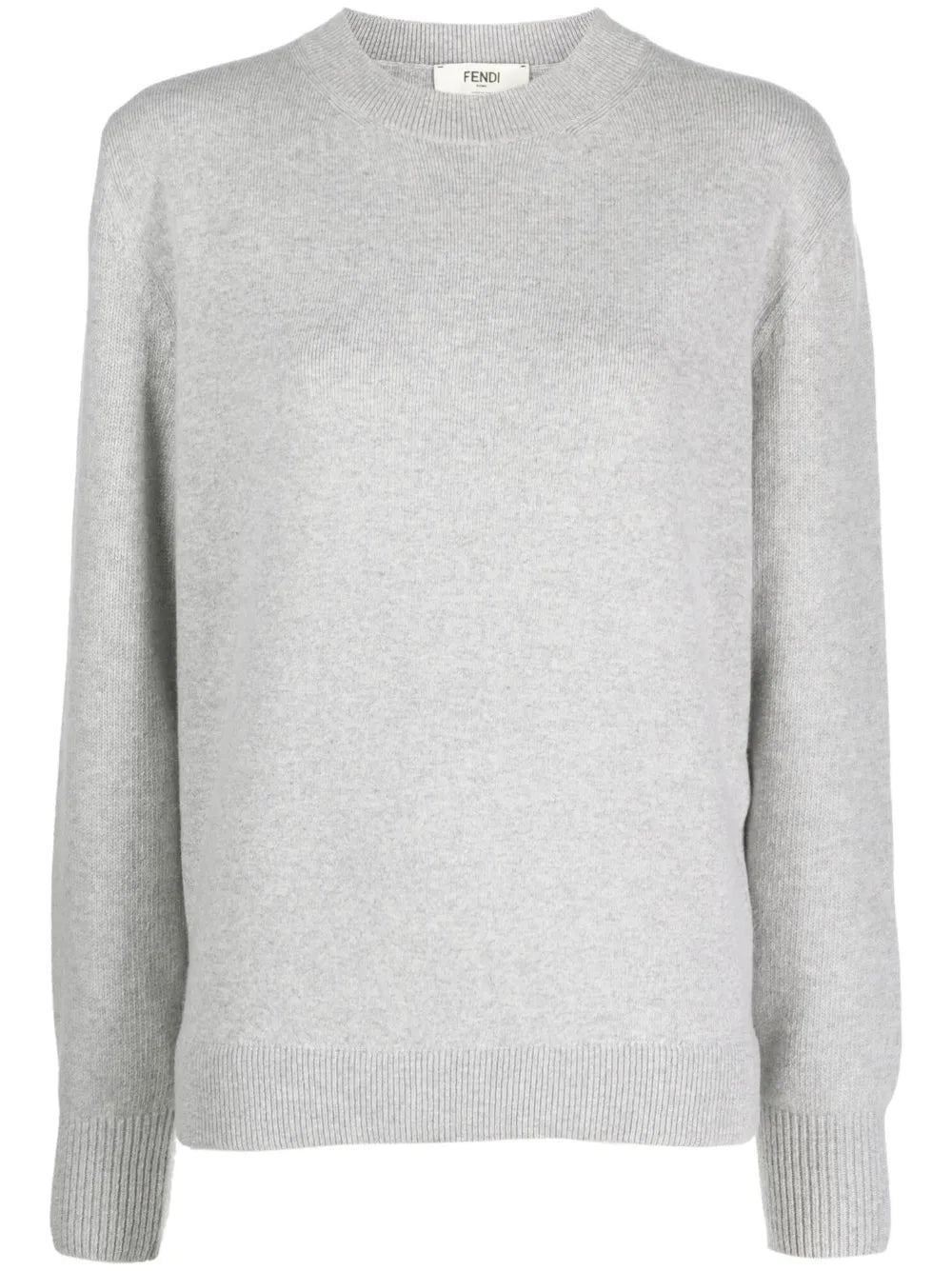 Crew-Neck Wool-Blend Jumper