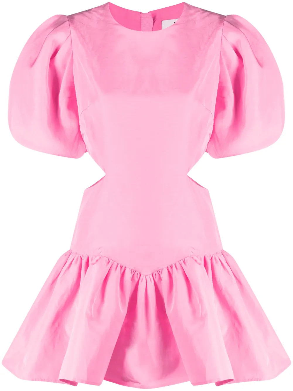Ruffled Cutout Minidress