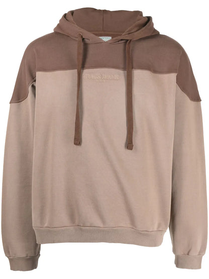 Embroidered-Logo Cotton Hoodie