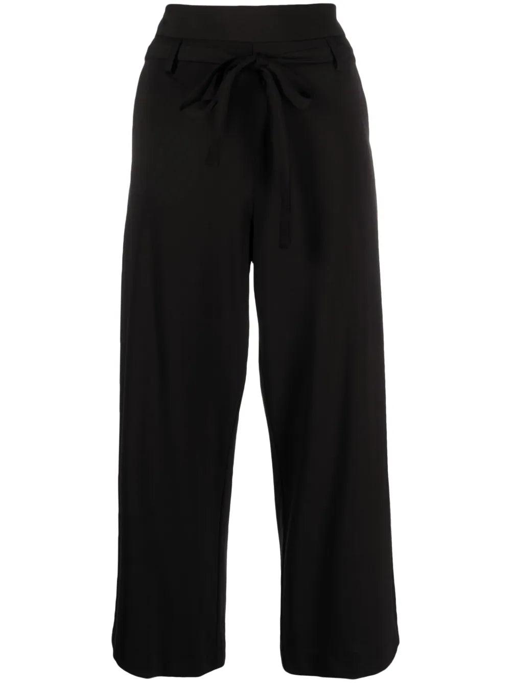 Wide-Leg Cotton Track Pants