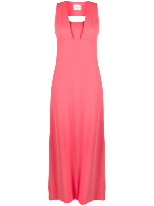 Cut Out-Detail Maxi Dress