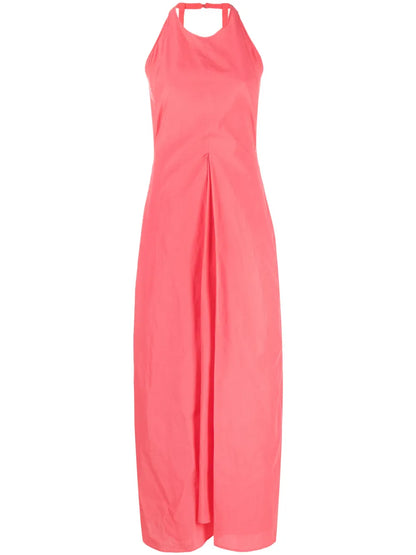 Sleeveless Cotton Midi Dress