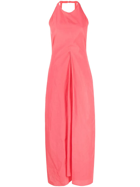 Sleeveless Cotton Midi Dress