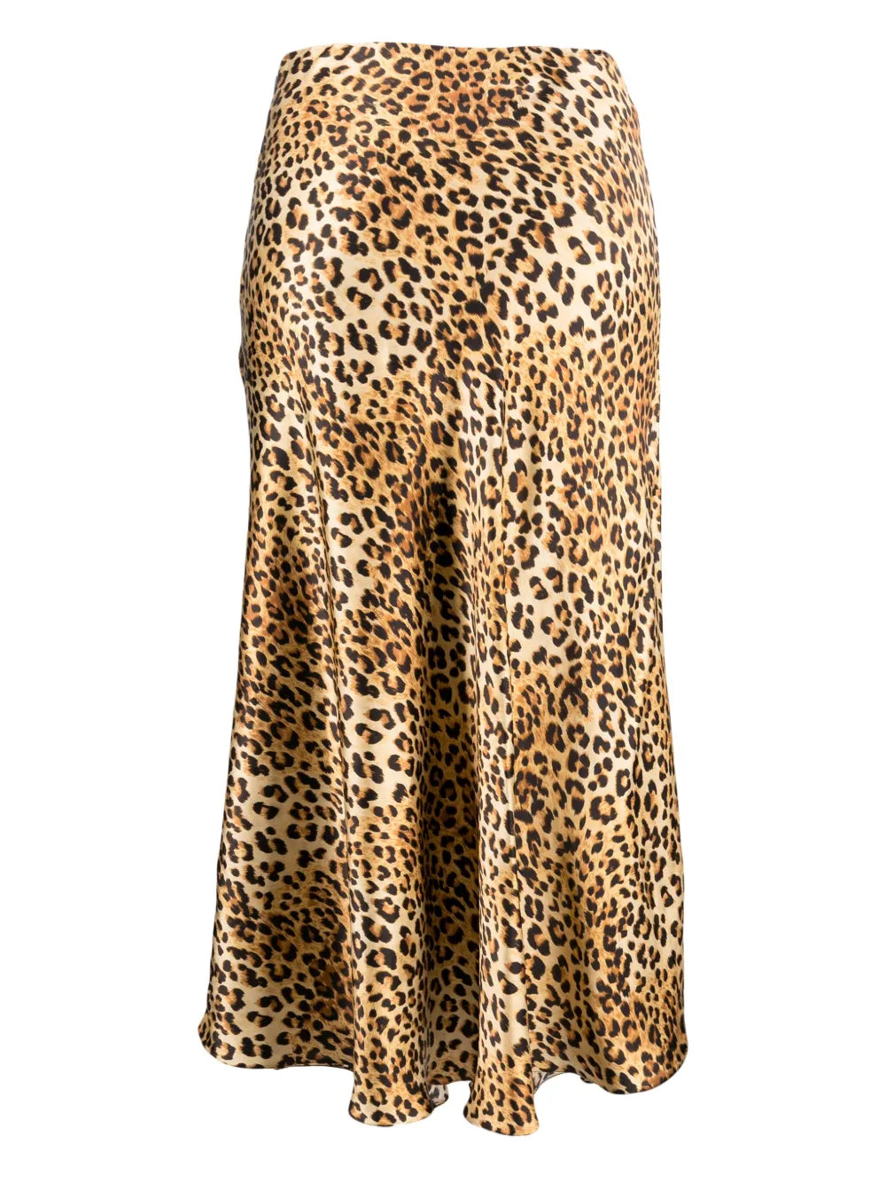 Golden Hollywood Silk Skirt