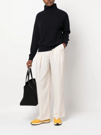 Roll-Neck Cashmere Sweater