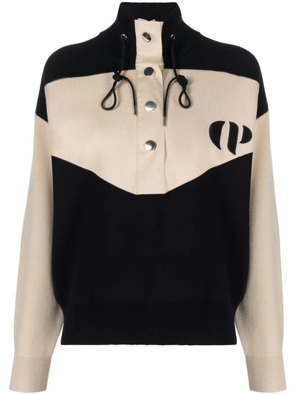 Minimum Button-Fastening Sweater