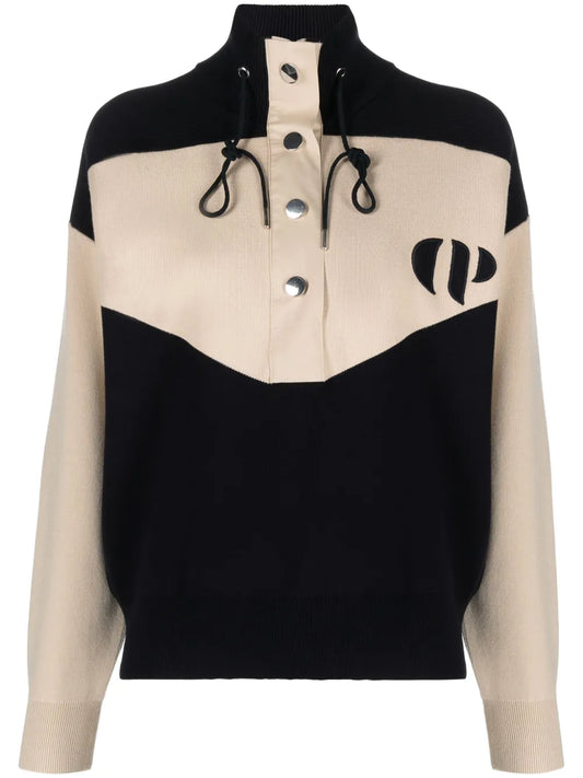 Minimum Button-Fastening Sweater