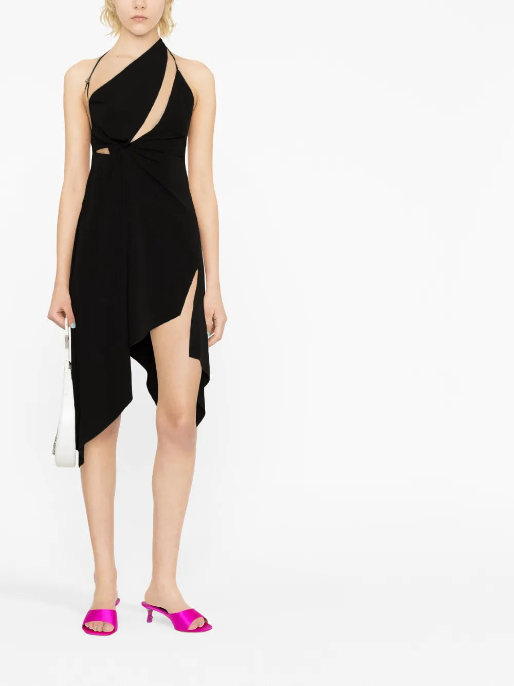 Asymmetric Cut-Out Dress