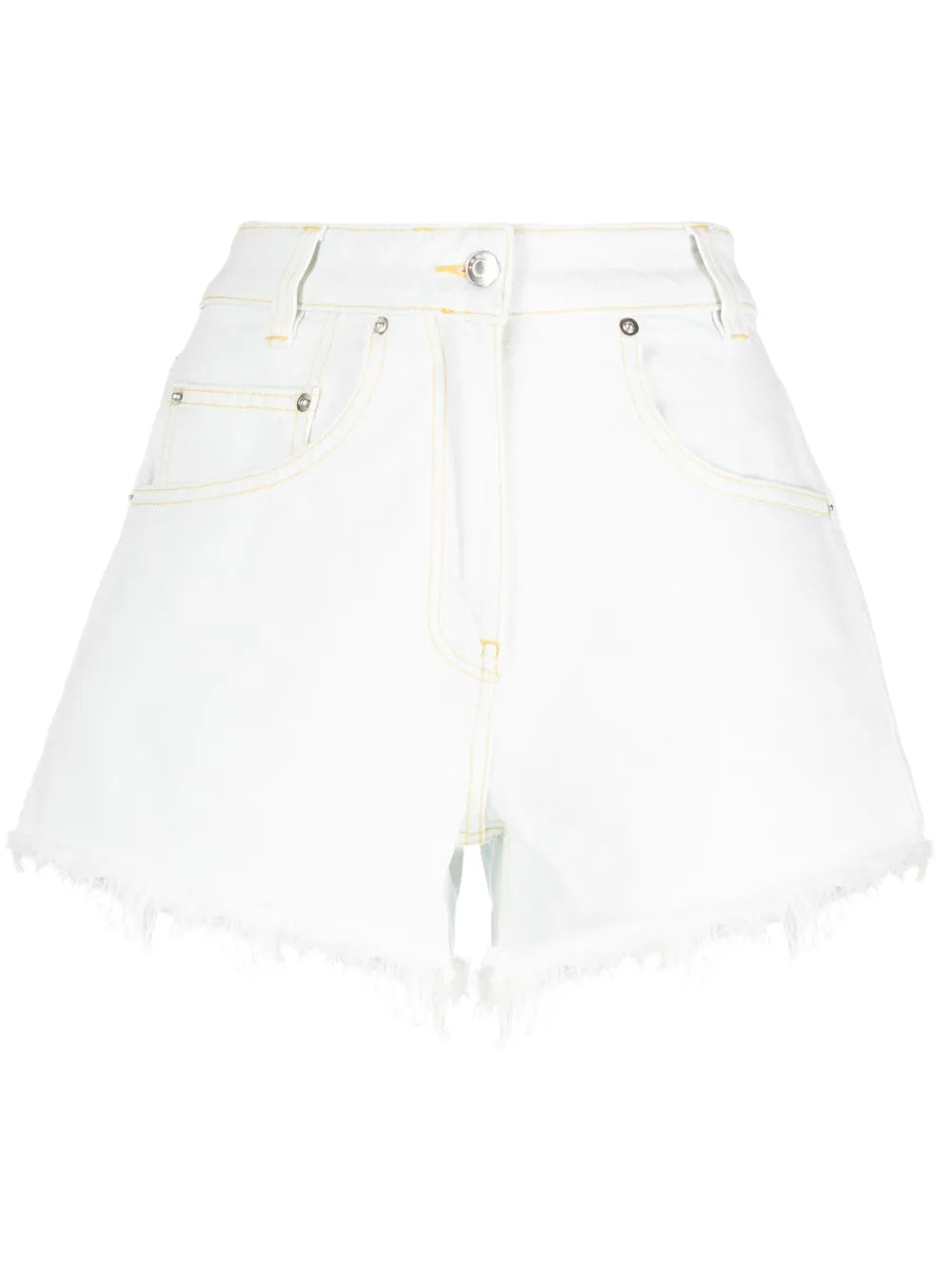 High-Waisted Denim Shorts