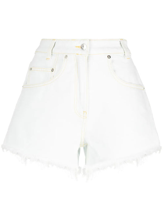 High-Waisted Denim Shorts