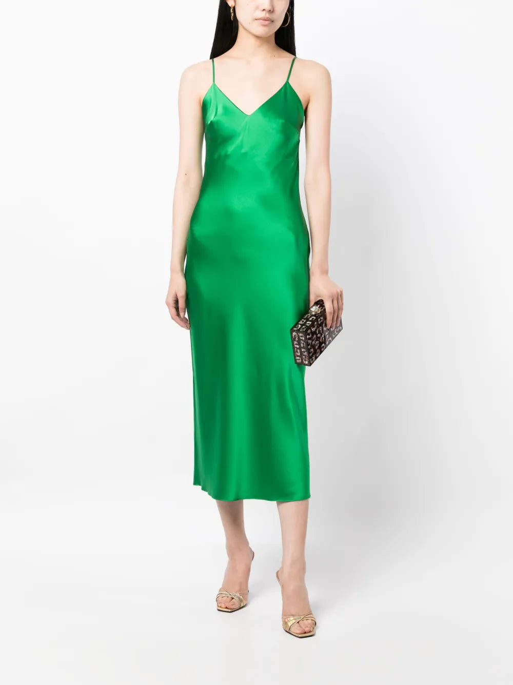 Sophia Silk Slip Midi Dress