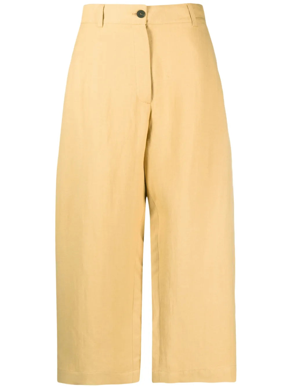 High-Waisted Wide-Leg Trousers