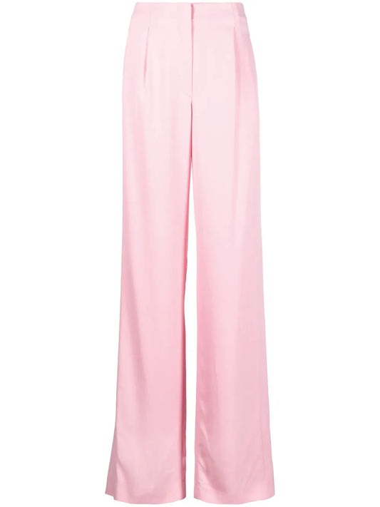 Long-Length High-Waist Trousers