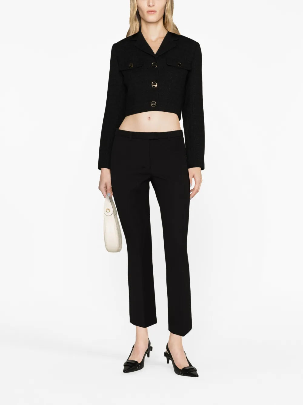 Cropped Tweed Jacket