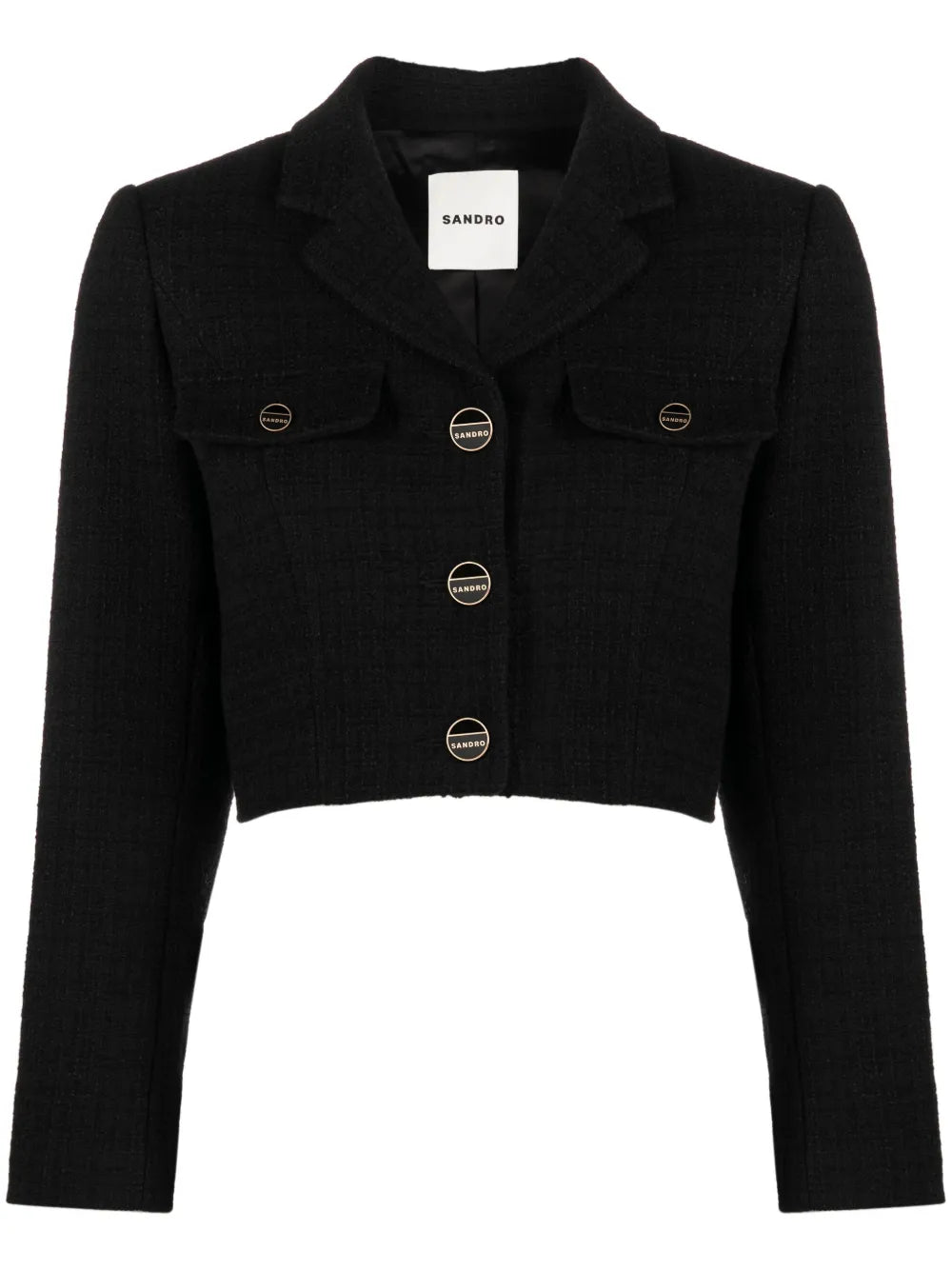 Cropped Tweed Jacket