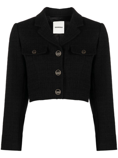 Cropped Tweed Jacket
