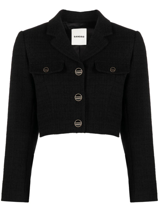 Cropped Tweed Jacket