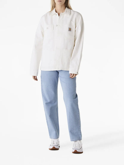 High-Waist Straight-Leg Jeans