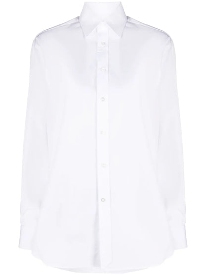 Long-Sleeve Cotton Shirt