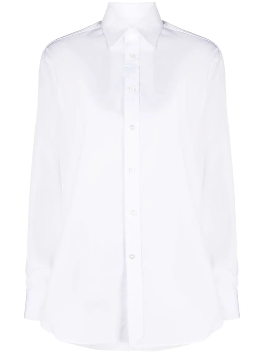 Long-Sleeve Cotton Shirt