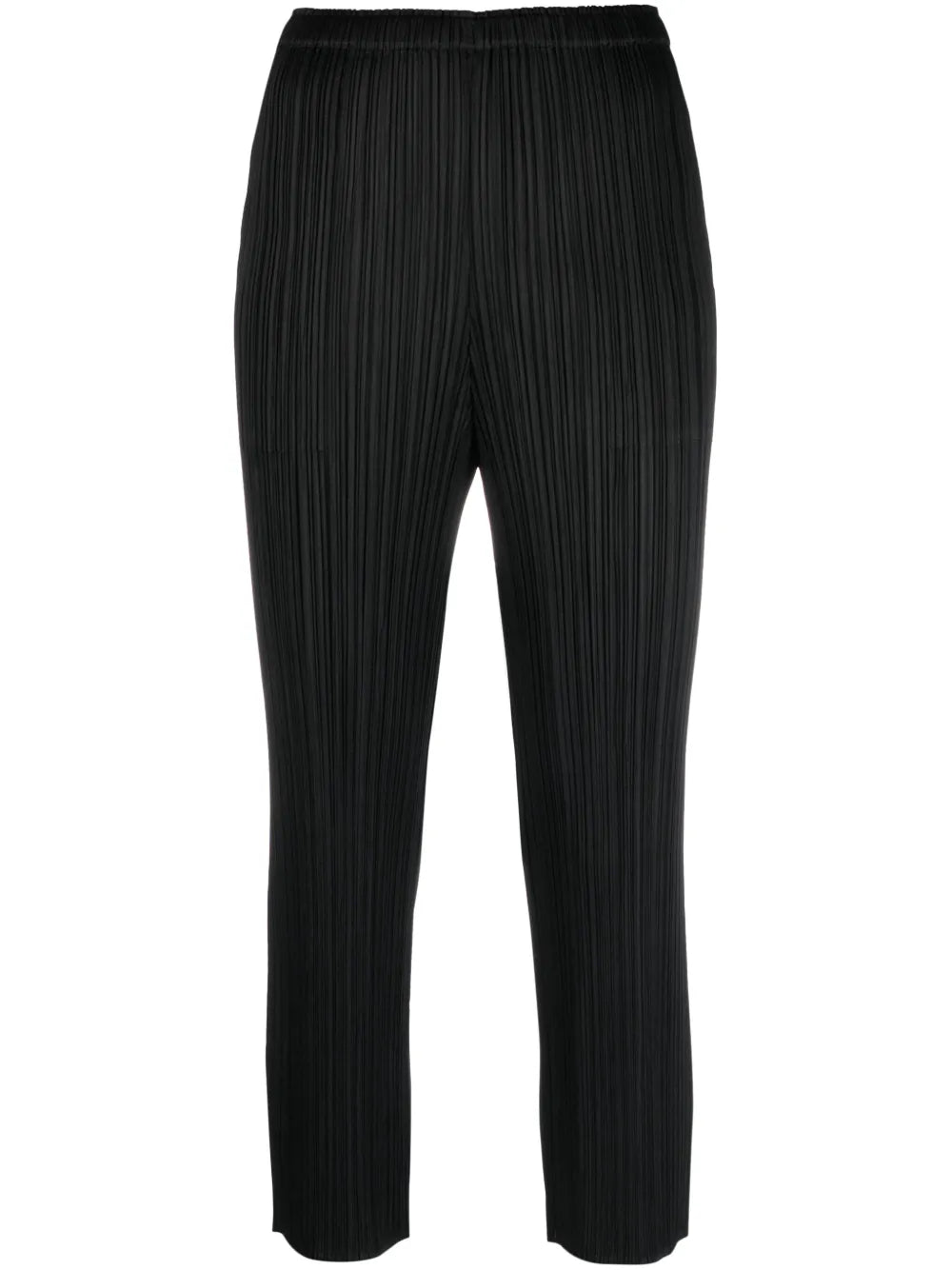 Plissé Cropped Trousers