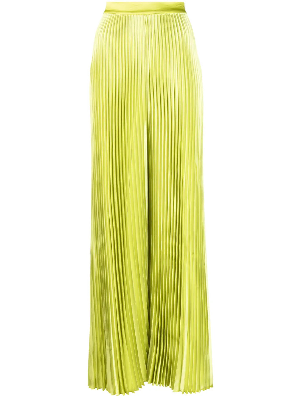 Bisous Pleated Satin Trousers