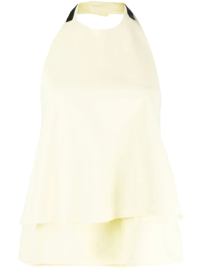 Halterneck Open-Back Top